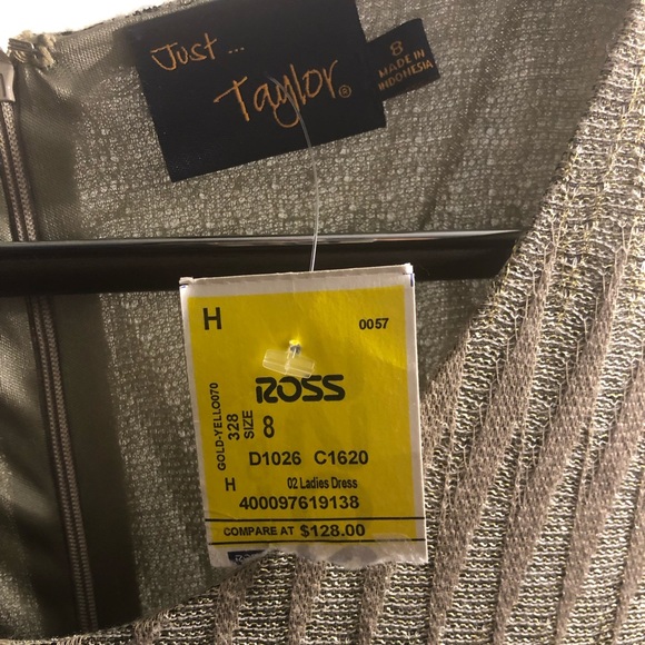 Just...Taylor Peplum Shift Dress - Picture 3 of 3